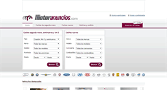 Desktop Screenshot of marcamotoranuncios.com