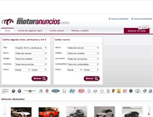 Tablet Screenshot of marcamotoranuncios.com